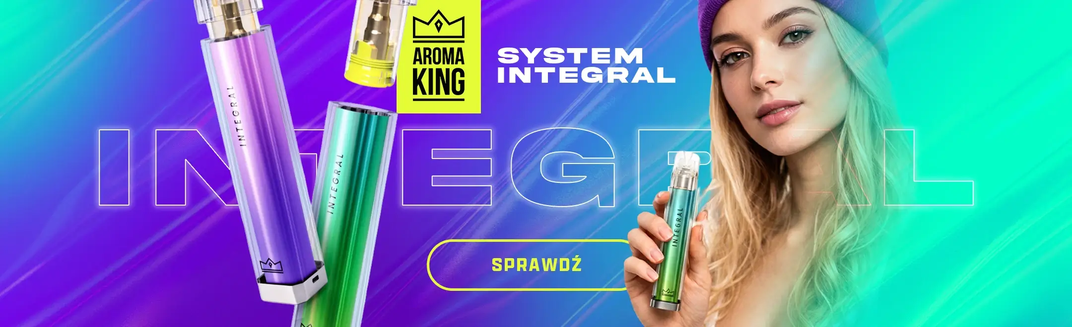 E-Papierosy, Bongo, Shisha, Cbd, Liquidy, Vape Shop 1 Bateria Pod Integral + Wkłady Integral Aroma King Slider Sklep Internetowy Ismoking