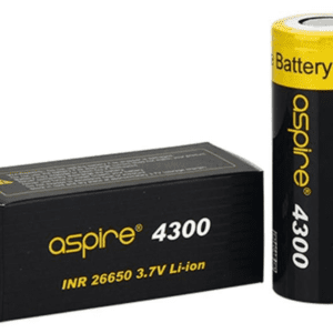Akumulator Aspire INR 26650 Highdrain 40A 4300mAh