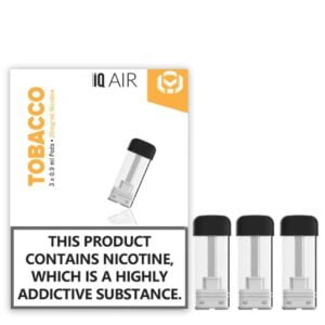 Kartridże IQ AIR (3szt)  – Tobacco