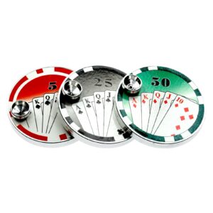 Lufka metalowa Poker 7cm