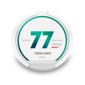 Snus 77 Woreczki Nikotynowe 3mg – Fresh Mint