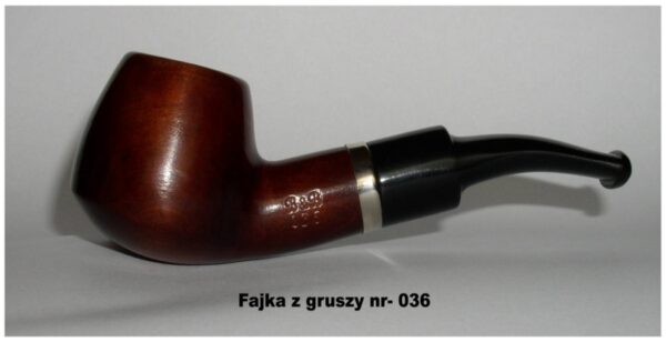 Fajka Drewniana Grusza B&B 13,5cm 036