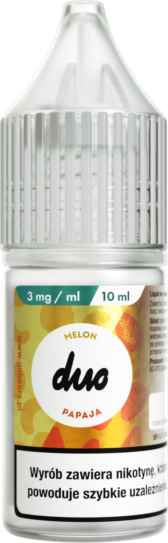 Liquid DUO 10ml – Melon Papaja 12mg