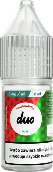 Liquid DUO 10ml – Truskawka Kiwi 3mg