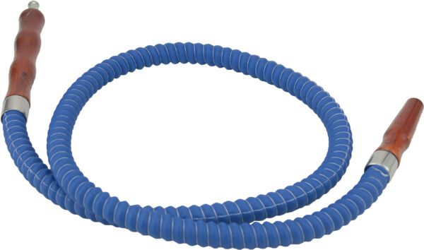Wąż Do Fajki Wodnej 100cm z materiału – Niebieski