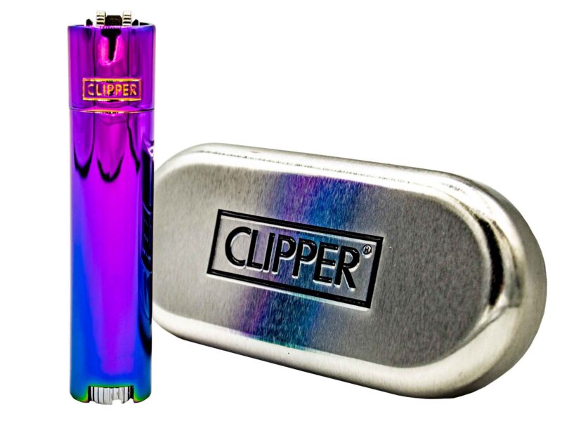 Zapalniczka metalowa CLIPPER CMP11 Met Icy Color