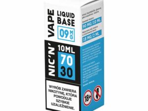 Baza Nikotynowa NIC’N’VAPE 70/30 10ml 9mg