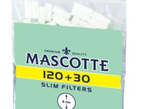 Filtry MASCOTTE Slim 6mm 150szt