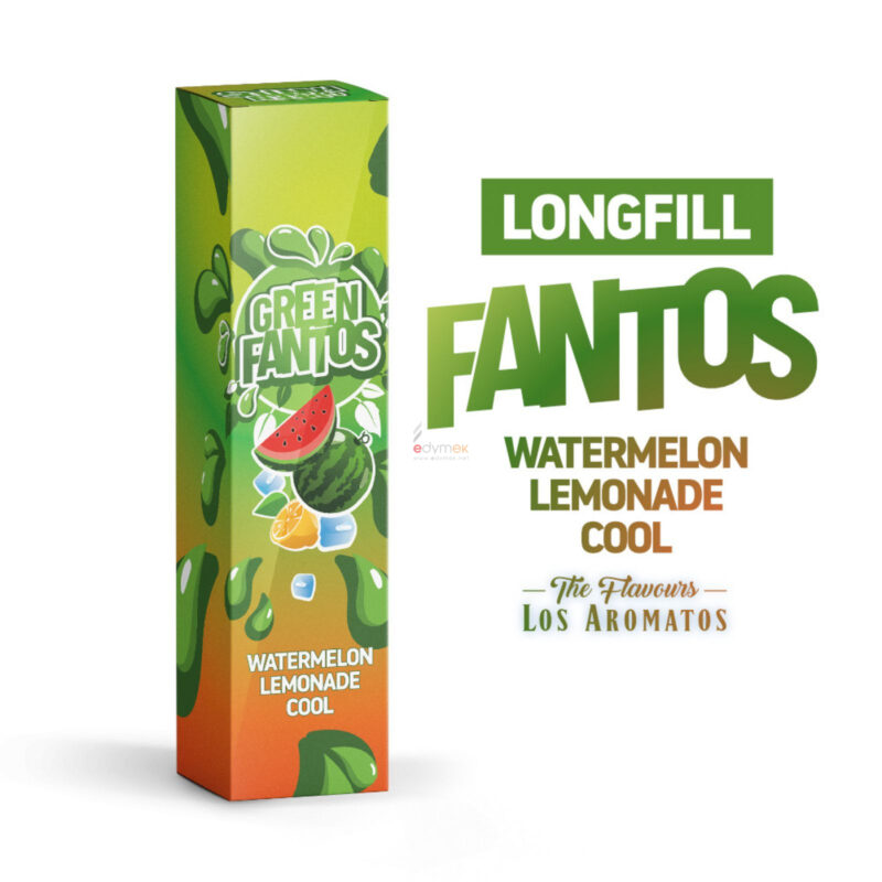 Longfill FANTOS Green 9ml Watermelon
