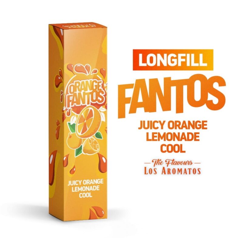 Longfill FANTOS Orange 9ml Juicy Orange