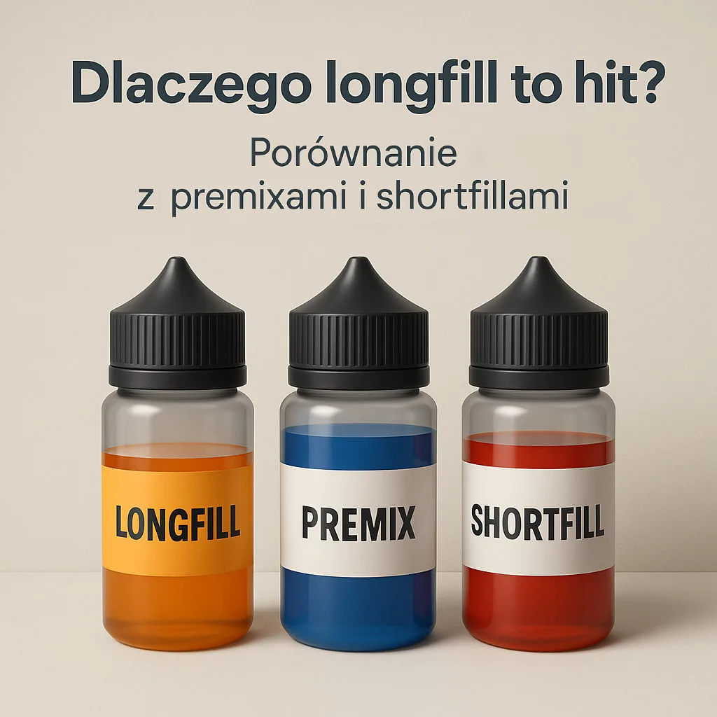 Dlaczego Longfill To Hit Porównanie Z Premixami I Shortfillami