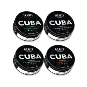 E-Papierosy, Bongo, Shisha, Cbd, Liquidy, Vape Shop 12 Woreczki Nikotynowe Cuba Black 20Mg - Duży Wybór Snusów - Ismoking