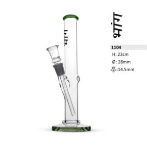 E-Papierosy, Bongo, Shisha, Cbd, Liquidy, Vape Shop 17 Bongo Szklane Bullet Cylinder Bhang 23Cm