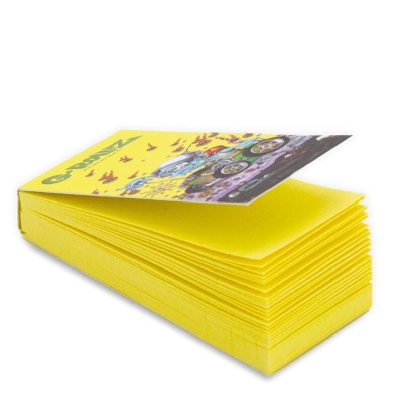 Filtry G-Rollz Tips Yellow Hotrod Guy 50Szt.
