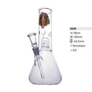 E-Papierosy, Bongo, Shisha, Cbd, Liquidy, Vape Shop 17 Bongo Szklane Bullet Glow Mushrooms With Ice 28Cm