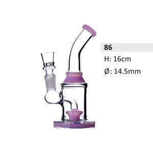 E-Papierosy, Bongo, Shisha, Cbd, Liquidy, Vape Shop 21 Bongo Szklane Bullet Heavy Pink With Diffusor 16Cm